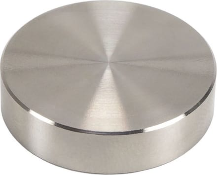 4 stuks - RVS Afdekkapjes voor schroeven - 25mm - Zilver
