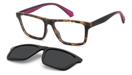 Polaroid PLD D590/C Matte havana 55/16/145 MAN Brilmonturen
