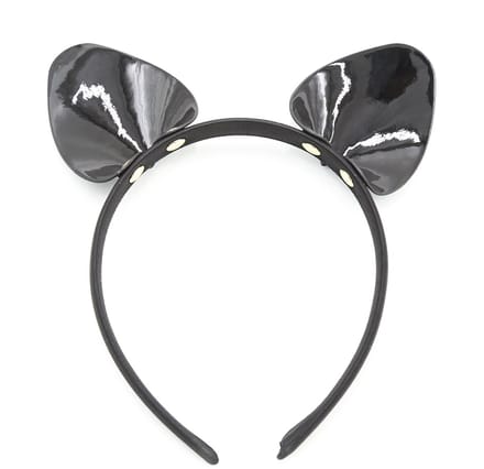 Smart Moves - Diadeem met Kattenoortjes - Zwart
