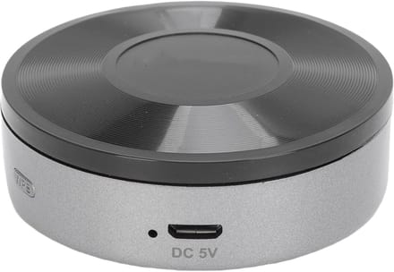 Draadloze Muziek Ontvanger - Audio Adapter - Multi Room Streaming - App Bediening - 9x9x6 cm