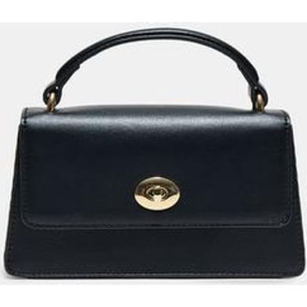 Stradivarius Stijve schoudertas met studs-sluiting  Zwart OS