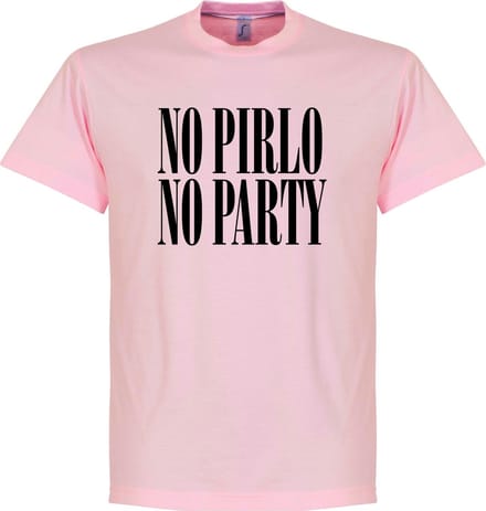 No Pirlo No Party T-Shirt - XL