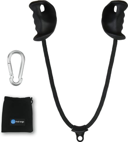 Pull Down Triceps Rope, Heavy Duty Triceps Bicep Exercise Attachment for Pulley Machines, Gym, Pulley System, Training, Comfortable and Non-Slip