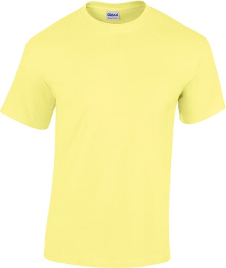 Gildan - Heavy Cotton™ Adult T-Shirt - Cornsilk - M