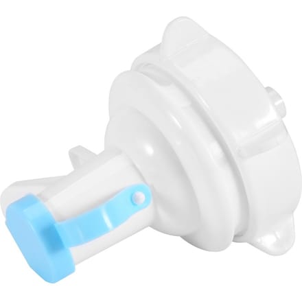Distributeur d'eau potable manuel de 5 gallons avec pompe et bec verseur et bouchon anti-poussière white