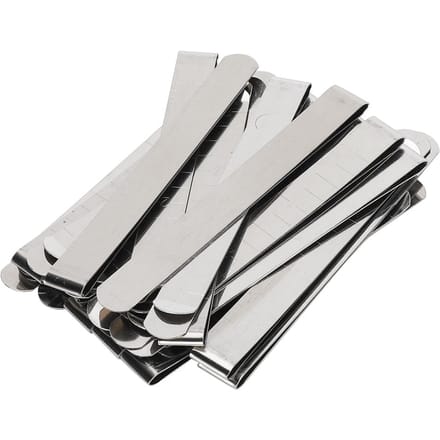Ensemble de 20 Pinces à Ourlet 3 Pouces Fixation Métallique Règle de Mesure Marqueur DIY Accessoires de Couture white