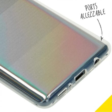 Accezz Hoesje - Geschikt voor Samsung Galaxy A42 - Clear Backcover - Transparant