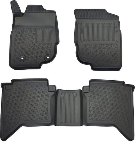 Rubbermatten Toyota Hi-Lux pick-up 2006-2016 - 3D Schaalmatten