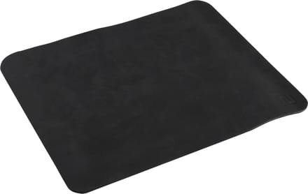 NEGOTIA Elite - Leren Muismat / Mousepad - 100% Luxe Top-Grain Leer - Zwart