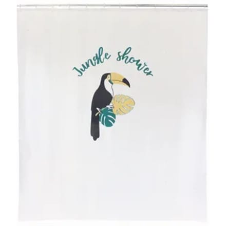 Allibert Douchegordijn Toucan Polyester 180x200cm
