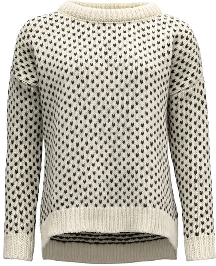 Devold Nordsjø Wool Sweater - Trui - Dames Offwhite S