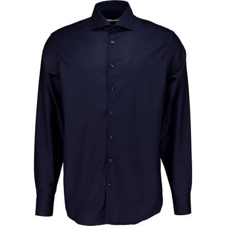John Miller 5710412 Lange Mouw Overhemden Donkerblauw 5710412