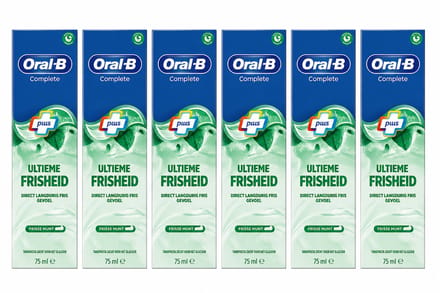 Oral-B Complete Ultimate Fresh Tandpasta – 6 x 75 ml