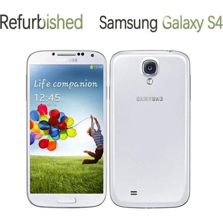 Téléphone Mobile Samsung Galaxy S4 i9500 i9505 Reconditionné 2 Go RAM 16 Go ROM Avec 1 SIM i9500 Simple Set blanc