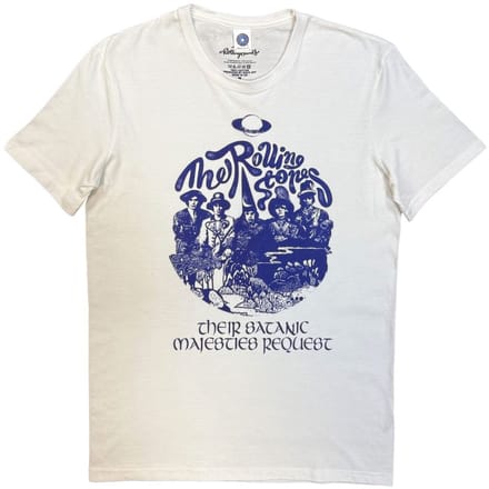 The Rolling Stones - Satanic Request Heren Tshirt - L - Wit
