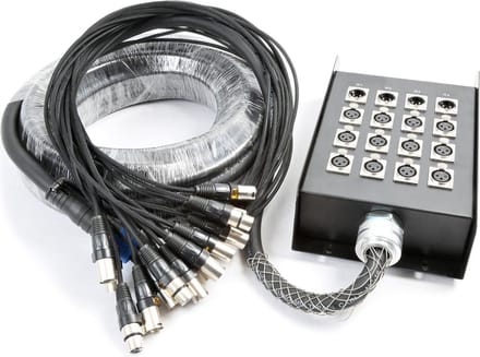 Stage Snake 12 + 4 XLR 30m 18mm