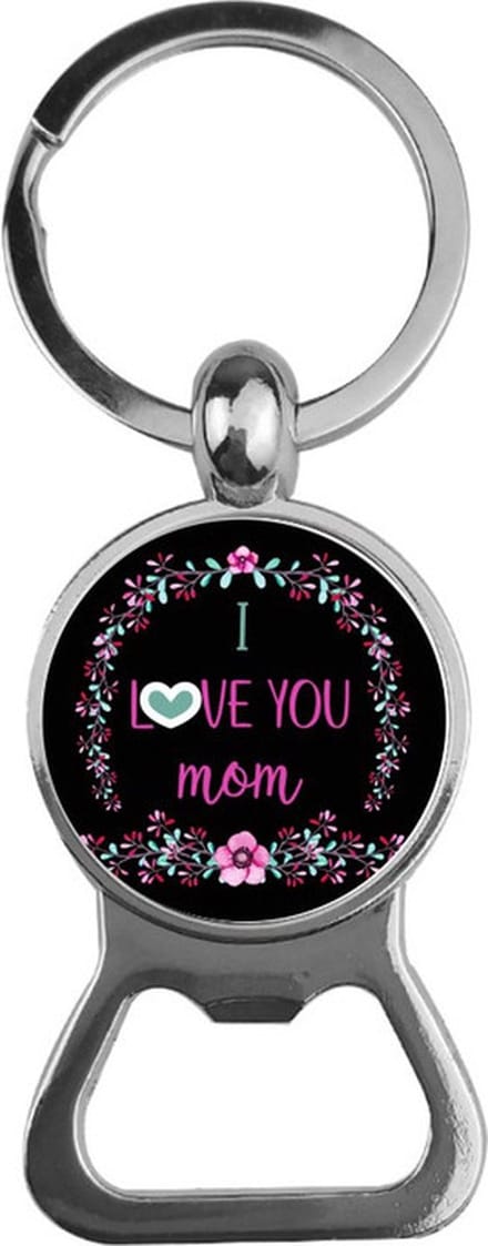 Bieropener Glas - I Love You Mom