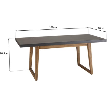 Tuintafel met 2 tuinbanken Karel | Macabane