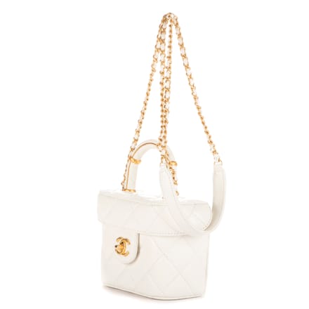 Vanity Top Handle Cosmetic Case Mini Schoudertas