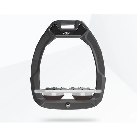 Veiligheidsstijgbeugels Plat Ultra Grip Antraciet/Grijs/Bruin Flex-On Safe-On