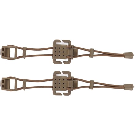 2 Stuks Rugzak Bindclip MOLLE Gear Organizer Bevestiging Elastische Bindgesp Karabijnhaak Clip Tassen kaki