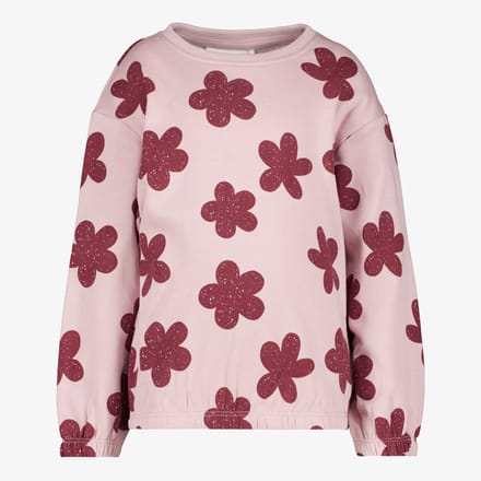 Name It meisjes trui met bloemen roze - Maat 92