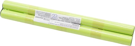 Metaaldetector Batterij - Accu Vervanging - Schatten Zoeken - Hoge Capaciteit - 9.6 Volt - Zwart
