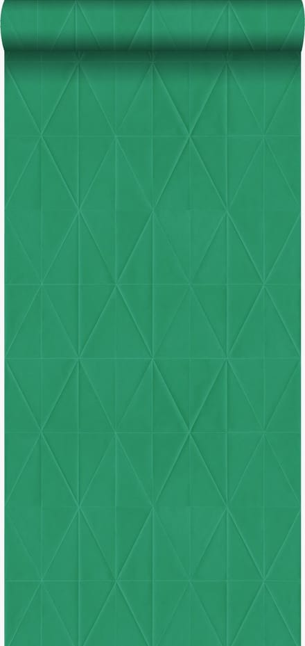 Origin Wallcoverings behang grafische vorm groen - 53 cm x 10.05 m - 347215