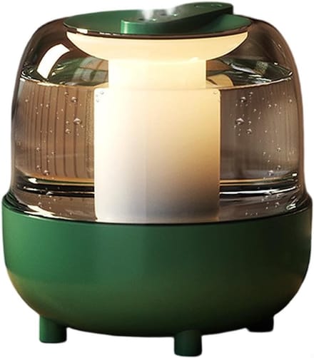 Luchtbevochtiger - Mistmaker - Verbeter Luchtkwaliteit - Grote 4L Tank - Digitaal Display - Groen