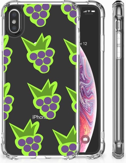 Apple iPhone X | Xs Beschermhoes Druiven