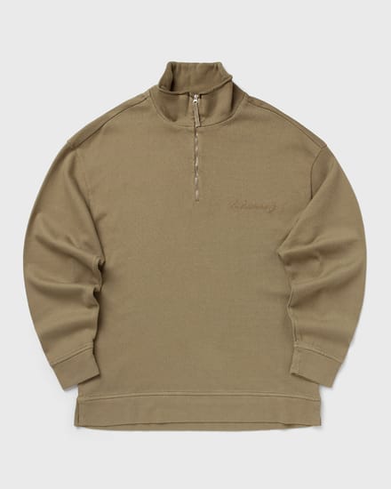 HALF ZIP SWEATSHIRT