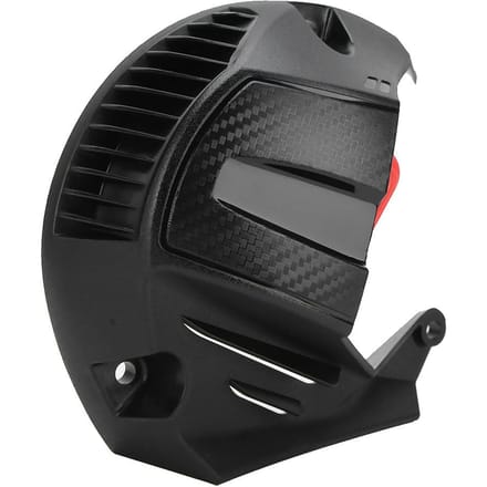 Gemodificeerde Motorfiets Ventilator Beschermkap Decoratie Accessoire Geschikt voor Yamaha BWS R gray