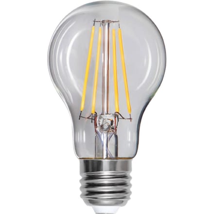 Standaard bol lamp - E27 - 8W - Extra Warm Wit - 2700K - Filament - Helder