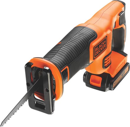 BLACK+DECKER 18V reciprozaag - 1x4.0Ah 1A lader - BDCR18M1-QW