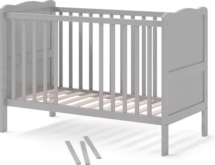 Babybed 60x120 cm met Valbeveiliging en Decoratiemogelijkheden