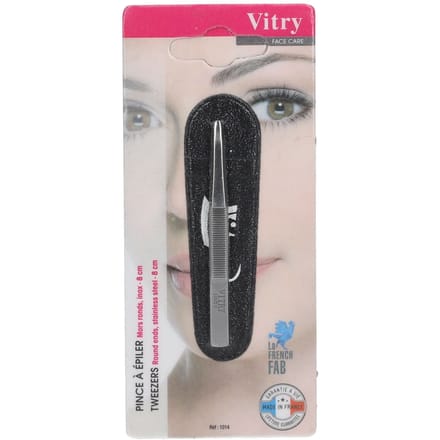 Vitry Gezichtsverzorging Rond bek Pincet 8 cm