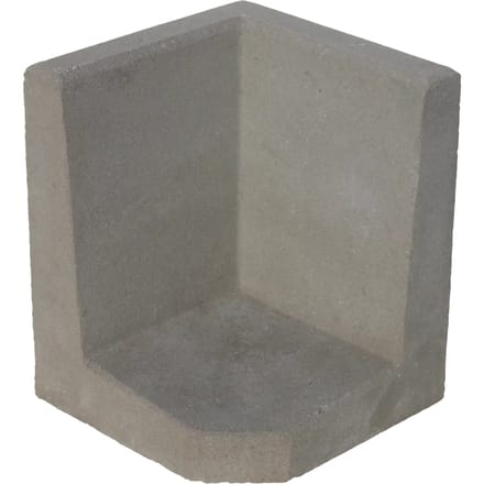 (H) Hoek L-element 50x40x40x8 grijs