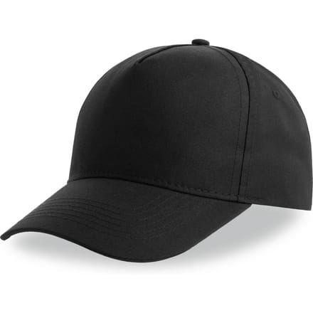 Atlantis Headwear Kid Recy Five Cap Recycled AT428 - Black - One size