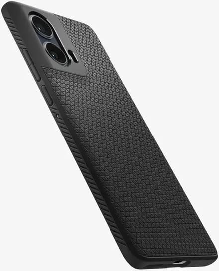 Spigen Liquid Air - matte black - Motorola Edge 2024