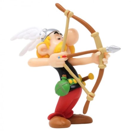 Plastoy Asterix PVC Figure Bow Shooting 6.5 cm Mini-Figuur