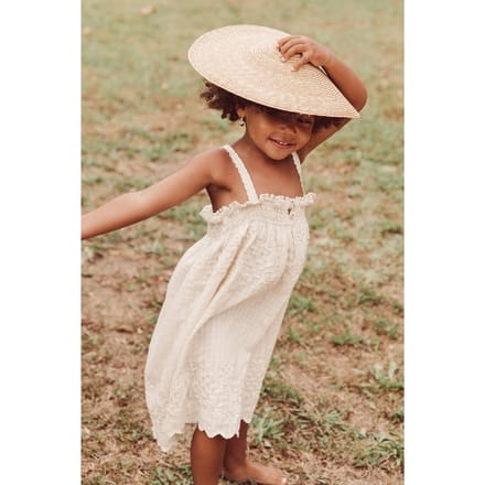 Louise Misha Dress Chloé Off White Größe: 9M | Kleider Outlet | kids | Weiß