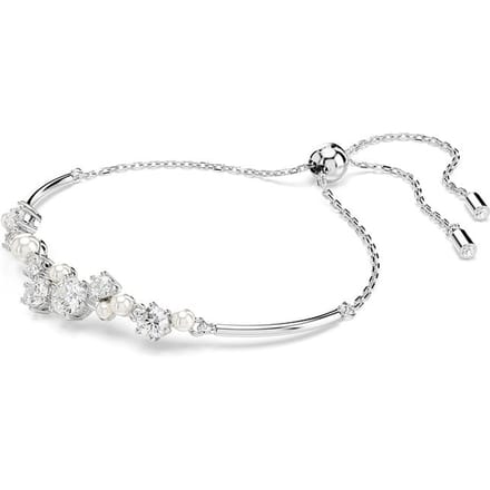 Swarovski 'Constella Bars' Dames Basismetaal Armband - Zilver 5705618