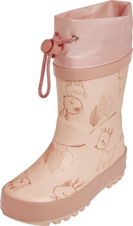 Playshoes - Regenlaarzen - Hertjes - Roze - Maat 21