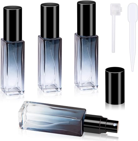 Dailygoods- Parfumverstuiver Navulbaar - 10 ml - 4 Stuks - Draagbaar