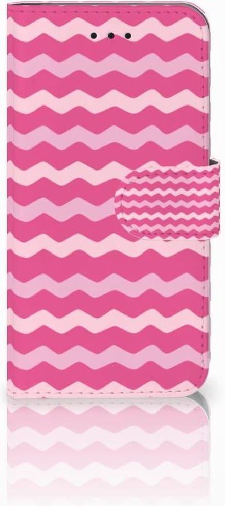 Apple iPhone X | Xs Telefoon Hoesje Waves Pink