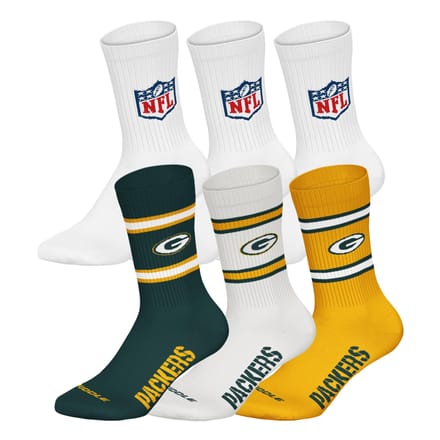 NFL Sokken NFL 6Pack Crew Socks Set van 6