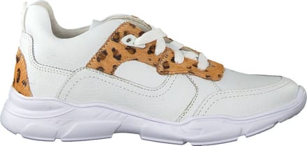 Ton & Ton Meisjes Sneakers Om120280 - Leren Lage sneakers - Wit - Maat 37