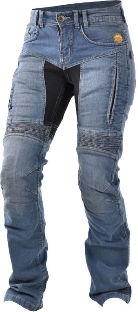 Trilobite 661 Parado Regular Fit Dames Long Blauw Level 2 Motorjeans - Broek