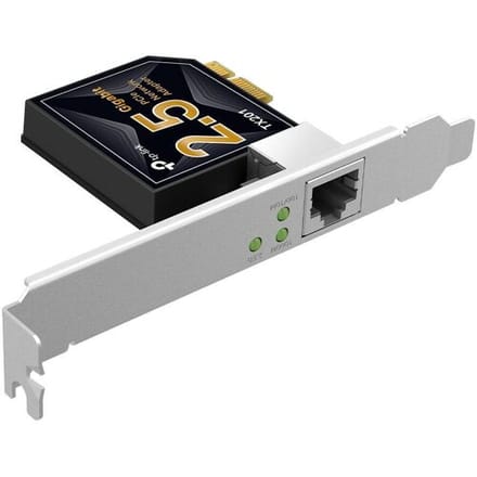 TP-Link 2.5 Gigabit PCIe Network Adapt Intern Ethernet 2500 Mbit/s
