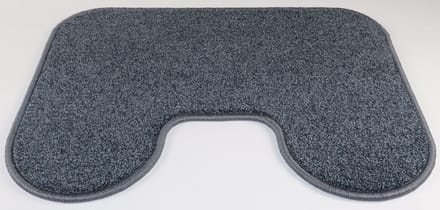 PRIMA - Candy - Wc mat - Toiletmat - grijs - antraciet - 45x60cm
